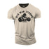 Men's Old Man Strong like a Beast Cotton T-Shirt
